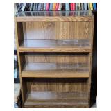 Woodgrain Laminate 3-Shelf Bookcase