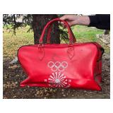 1972 Munich Olympics Red Duffel Bag