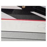 *AUTOGRAPH* *DALE EARNHARDT - Framed Dale Earnhardt Illustrated Print Ð Goodwrench #3 Monte Carlo
