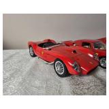 Ferrari Die Cast Model Cars - 1:18 - Spark / Burago / ERTL - Ferrari GTO (1962) / GTB-4 (1966) / 250 Le Mans (1965) / 250 Testa Rossa (1957)