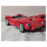 Ferrari Die Cast Model Cars - 1:18 - Spark / Burago / ERTL - Ferrari GTO (1962) / GTB-4 (1966) / 250 Le Mans (1965) / 250 Testa Rossa (1957)