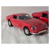 Ferrari Die Cast Model Cars - 1:18 - Spark / Burago / ERTL - Ferrari GTO (1962) / GTB-4 (1966) / 250 Le Mans (1965) / 250 Testa Rossa (1957)