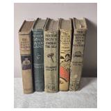 Vintage Early 1900s ÒMotor BoysÓ & ÒMotor MaidsÓ Adventure Book Lot Ð (5)