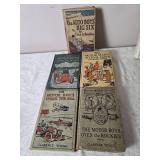 Vintage Early 1900s ÒMotor BoysÓ & ÒMotor MaidsÓ Adventure Book Lot Ð (5)