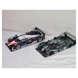 1:18 Le Mans Prototype Race Cars – Bentley EXP Speed 8 (#7) & Peugeot 908 HDi FAP (#8) – High-Detail Die-Cast Model Pair