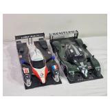 1:18 Le Mans Prototype Race Cars – Bentley EXP Speed 8 (#7) & Peugeot 908 HDi FAP (#8) – High-Detail Die-Cast Model Pair
