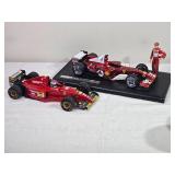 Ferrari Formula 1 Die-Cast Models – Group of 2 + Schumacher Figure – 1:18 Scale