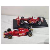 Ferrari Formula 1 Die-Cast Models – Group of 2 + Schumacher Figure – 1:18 Scale