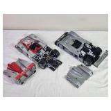 Cadillac Northstar LMP & Audi R8 LMP Die-Cast Race Car Pair – 1:18 Hot Wheels / Mattel – Le Mans Prototype Models