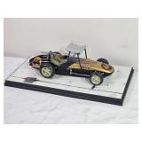 Vintage Carousel 1 Sprint Car #44 – Gold/Black – Display Base Included