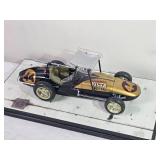 Vintage Carousel 1 Sprint Car #44 – Gold/Black – Display Base Included