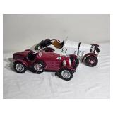 Vintage 1:18 Burago Classic Roadster Duo – Alfa Romeo 8C & Mercedes-Benz SSK Models