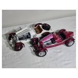Vintage 1:18 Burago Classic Roadster Duo – Alfa Romeo 8C & Mercedes-Benz SSK Models