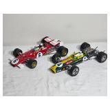 Bundle: 1:18 Scale Mario Andretti Ferrari 312B2 & Jim Clark Lotus 49 – Detailed F1 Racer Models