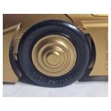 Schylling Gold Metal Wind-Up Streamliner Race Car – Tin Toy Reproduction