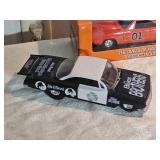 Die-Cast TV & Movie Classics Lot – ERTL Dukes of Hazzard “General Lee” 1:25 NIB + Blues Brothers “Bluesmobile” 1:25