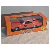 Die-Cast TV & Movie Classics Lot – ERTL Dukes of Hazzard “General Lee” 1:25 NIB + Blues Brothers “Bluesmobile” 1:25