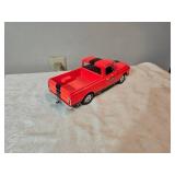 1:18 Scale STP Chevy Pickup Truck & Matching Dual-Axle Race Trailer – Die-Cast Model Lot