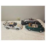 1:18 Porsche Die-Cast Collection – Boxster / 911 GT2 “Nude Art” Livery / 356 Cabriolet – Lot of 3