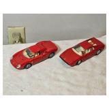 Group of 2 Vintage Ferrari Die-Cast Models – Ferrari 250 LM & Ferrari 308 GTB – 1:18 Scale