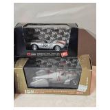 Lot of 6 Die-Cast 1:43 Racing Models – Porsche 550 RS / 550 Spyder / Porsche 908 / Auto Union Rekordwagen – Brumm & Best, Made in Italy