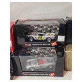 Lot of 6 Die-Cast 1:43 Racing Models – Porsche 550 RS / 550 Spyder / Porsche 908 / Auto Union Rekordwagen – Brumm & Best, Made in Italy