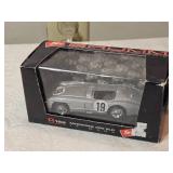 Lot of 3 Brumm 1:43 Mercedes Racing Models – 300 SLR Le Mans / Mille Miglia & W125 Grand Prix – Made in Italy (Boxed)