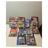 Large Lot of Vintage NASCAR Die-Cast Collectibles – Racing Champions, To The Maxx, Brickyard 400, Driver Cards – 1990s