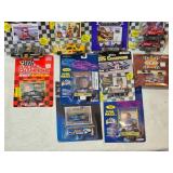 Large Lot of Vintage NASCAR Die-Cast Collectibles – Racing Champions, To The Maxx, Brickyard 400, Driver Cards – 1990s