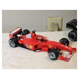 1:18 Diecast Open-Wheel Race Cars – Ferrari F1 2000 (Michael Schumacher Collection) & Indy Racing League Sprint PCS #5 (Maisto) – Lot of 2