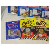 Large IndyCar & Indy 500 Die-Cast Collection – Racing Champions, Matchbox, Premier Edition – Blister-Pack Lot
