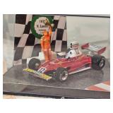 Lot of 3 Ferrari 1:43 Die-Cast Models – Brumm Quattro Q4154 & Q4153 + Vitesse Ferrari 312T (1975 Niki Lauda) – Limited Editions w/ Display Cases