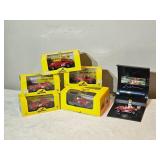 Lot of 6 Art Model 1:43 Ferrari Die-Cast Cars – Mille Miglia / Le Mans / Historic Racers + Ferrari 312T Lauda Display