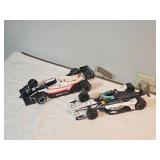 1:18 Scale IndyCar Die-Cast Duo – GreenLight #66 Fernando Alonso / Maisto #5 RadioShack Sprint PCS – Lot of 2