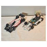 1:18 Scale IndyCar Die-Cast Duo – GreenLight #66 Fernando Alonso / Maisto #5 RadioShack Sprint PCS – Lot of 2