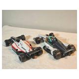 1:18 Scale IndyCar Die-Cast Duo – GreenLight #66 Fernando Alonso / Maisto #5 RadioShack Sprint PCS – Lot of 2