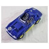 1:18 Scale 1963 Corvette Grand Sport #10 Die-Cast Model – Blue/Yellow Road Signature