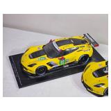 1:18 Corvette Racing Die-Cast Lot – C7.R #3, C7.R #63 Le Mans, & 2021 Corvette C8 Indy 500 Pace Car