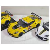 1:18 Corvette Racing Die-Cast Lot – C7.R #3, C7.R #63 Le Mans, & 2021 Corvette C8 Indy 500 Pace Car