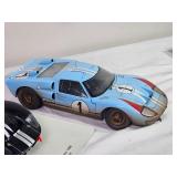 Ford GT40 MK II #2 (1966 Le Mans Winner) & GT40 MK II #1 – 1:18 Die-Cast Race Car Models – One Group