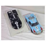 Ford GT40 MK II #2 (1966 Le Mans Winner) & GT40 MK II #1 – 1:18 Die-Cast Race Car Models – One Group