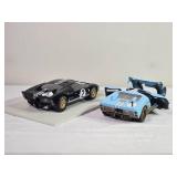 Ford GT40 MK II #2 (1966 Le Mans Winner) & GT40 MK II #1 – 1:18 Die-Cast Race Car Models – One Group