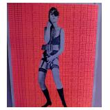 1968 Black Light Poster by Bill Weege ~ Sock It To Me