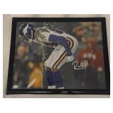 Randy Moss Autographed "Moon" Photo JSA Authenticated Minnesota Vikings Football