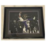 Justin Jefferson Autographed "The Catch" Photo Beckett Authenticated Framed and Matted Minnesota Vikings Football