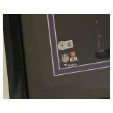 Justin Jefferson Autographed "The Catch" Photo Beckett Authenticated Framed and Matted Minnesota Vikings Football