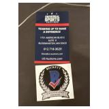 Justin Jefferson Autographed "The Catch" Photo Beckett Authenticated Framed and Matted Minnesota Vikings Football