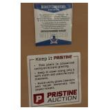 Randy Moss Autographed Jersey Beckett Authenticated 43x35" Professionally Custom Framed and Matted With Photos Minnesota Vikings Football