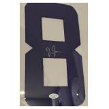 Justin Jefferson Autographed Jersey JSA Authenticated 43x35" Professionally Custom Framed and Matted With Photos Minnesota Vikings Football