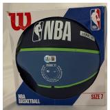 Kevin Garnett Autographed Timberwolves Style Basketball Beckett Authenticated